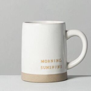Hearth & Hand Morning Sunshine White Ceramic Mug